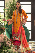 Annus Abrar Inspired Crepe Silk 3 Piece Dress