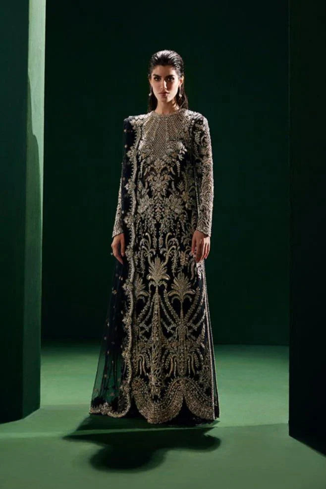 Soraya Organza Eclat Hand Embellished & Embroidered 3 Piece Dress