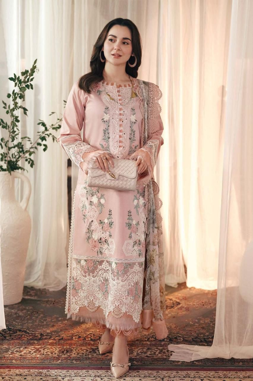 Jade X Hania Aamir Embroidered 3 Pc Dress
