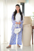 Original Stitched Factory Leftover Dhaga Digital Print Co Ord 2 Piece with Tags