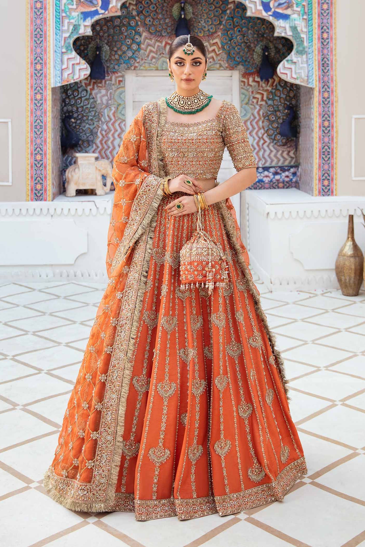 Kanwal Malik - Vistas Of Jaipur KESAR Organza Maxi