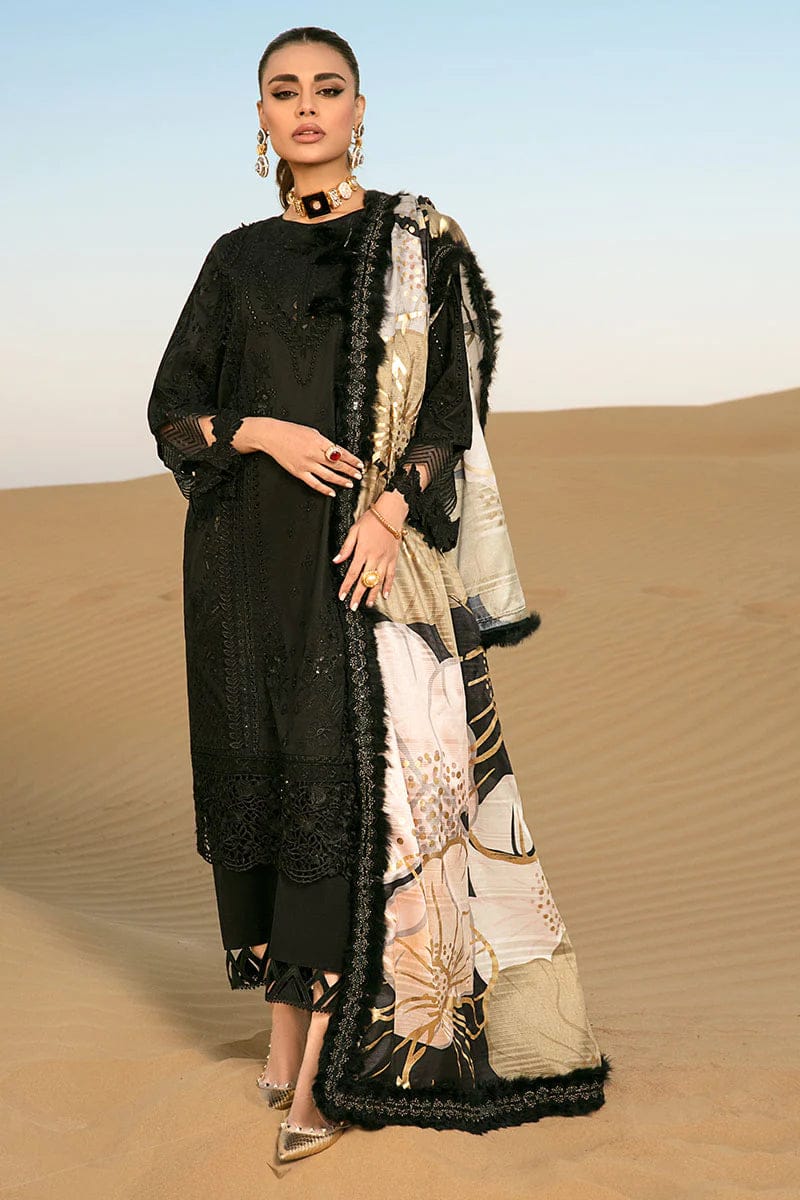 Rang Rasiya Luxury Lawn Cut Work 3Pc Dress