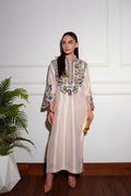 Alizey Saad Raw Silk Hand Embellished 3 Piece Dress