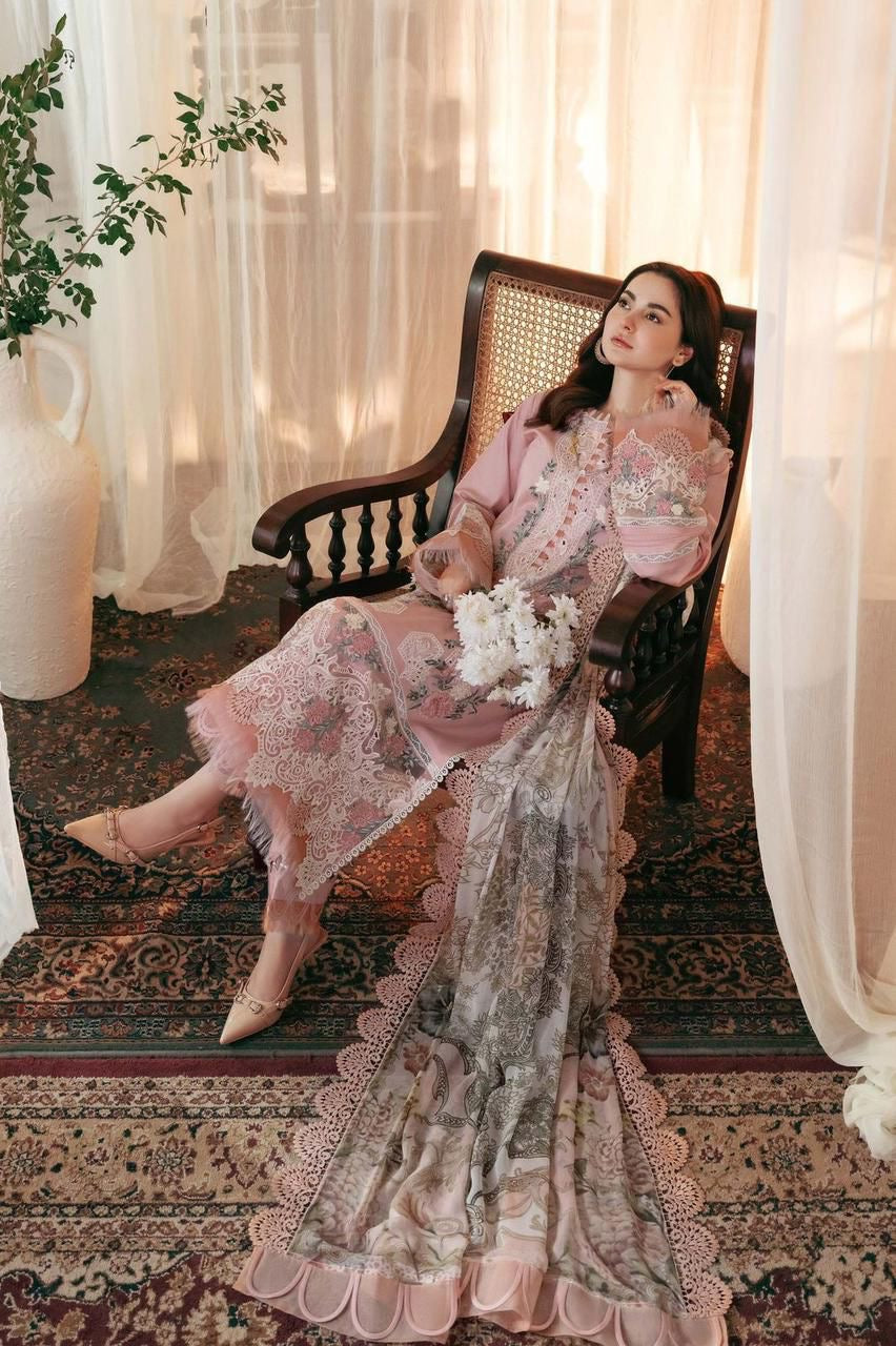 Jade X Hania Aamir Embroidered 3 Pc Dress