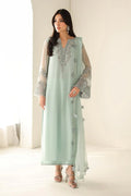 Baroque Inspired Chiffon Embroidered & Hand Embellished 3 PC with GIFT