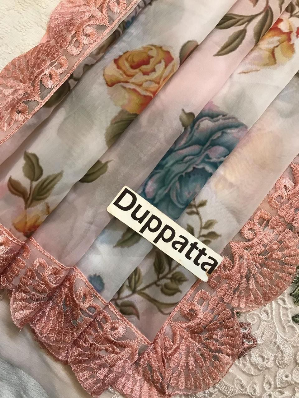 Jade X Hania Aamir Embroidered 3 Pc Dress