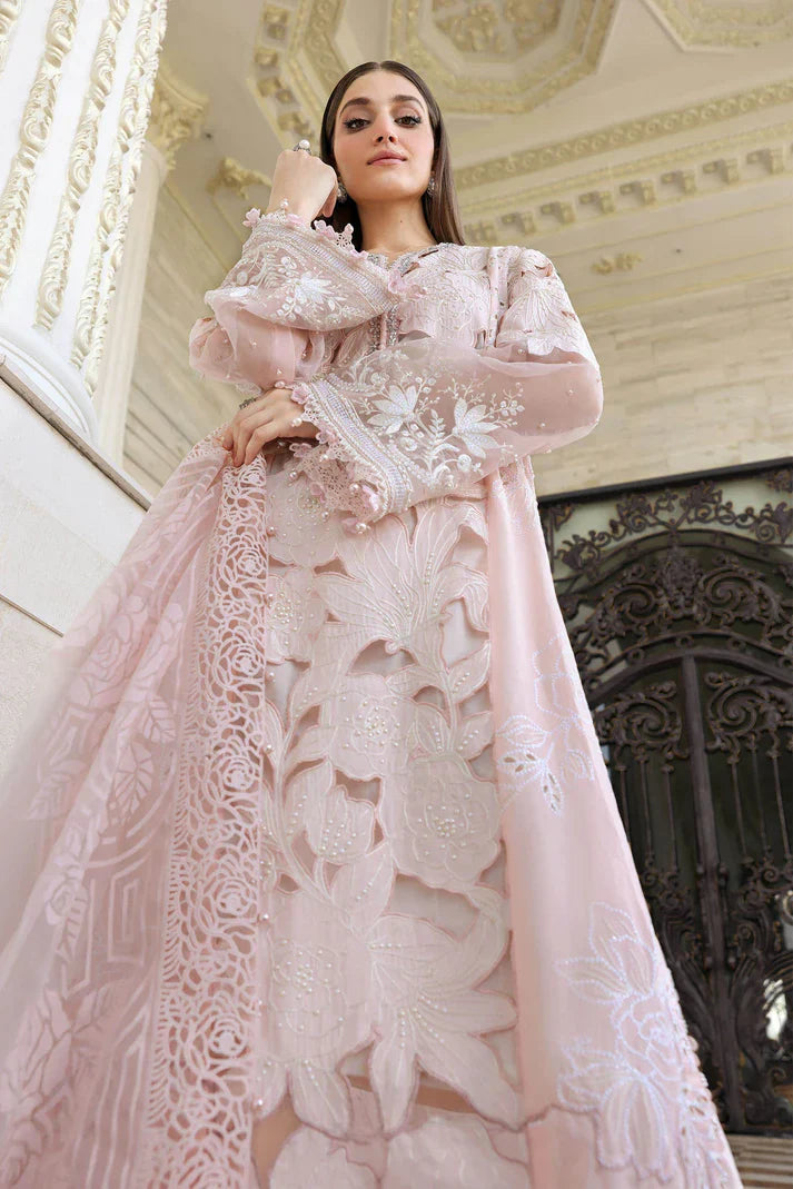 Maria B Lawn Luxury Embroidered 3 Piece Dress