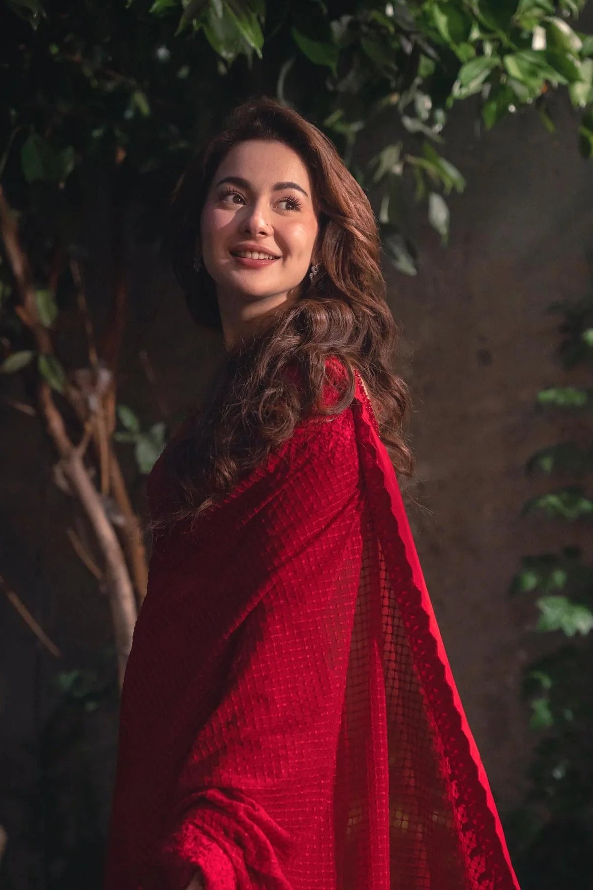 Hania Amir X Faiza Saqlain EVIA Chiffon Saree