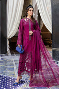 Maria B Chikankari Luxury Lawn Embroidered 3 Piece Dress
