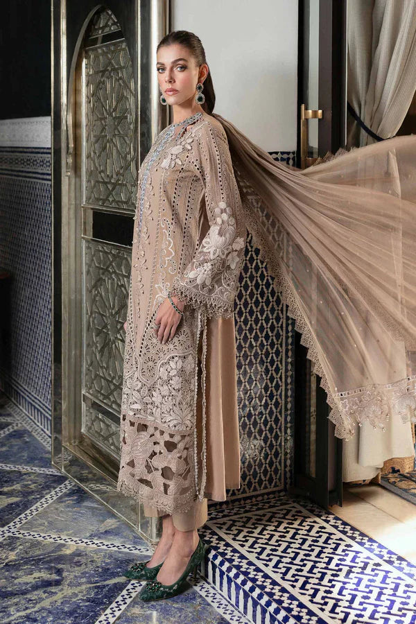 Maria B Inspired Lawn Luxury Embroidered 3Pc Suit