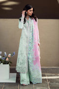 Qalamkar Inspired Lawn Chikankari Embroidered Luxury 3 Pc Dress