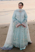 Qalamkar Inspired Lawn Chikankari Luxury Embroidered 3 Piece Dress