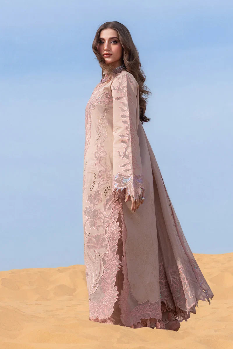 Rang Rasiya Lawn Luxury Chikankari Embrodiered 3 Piece Dress