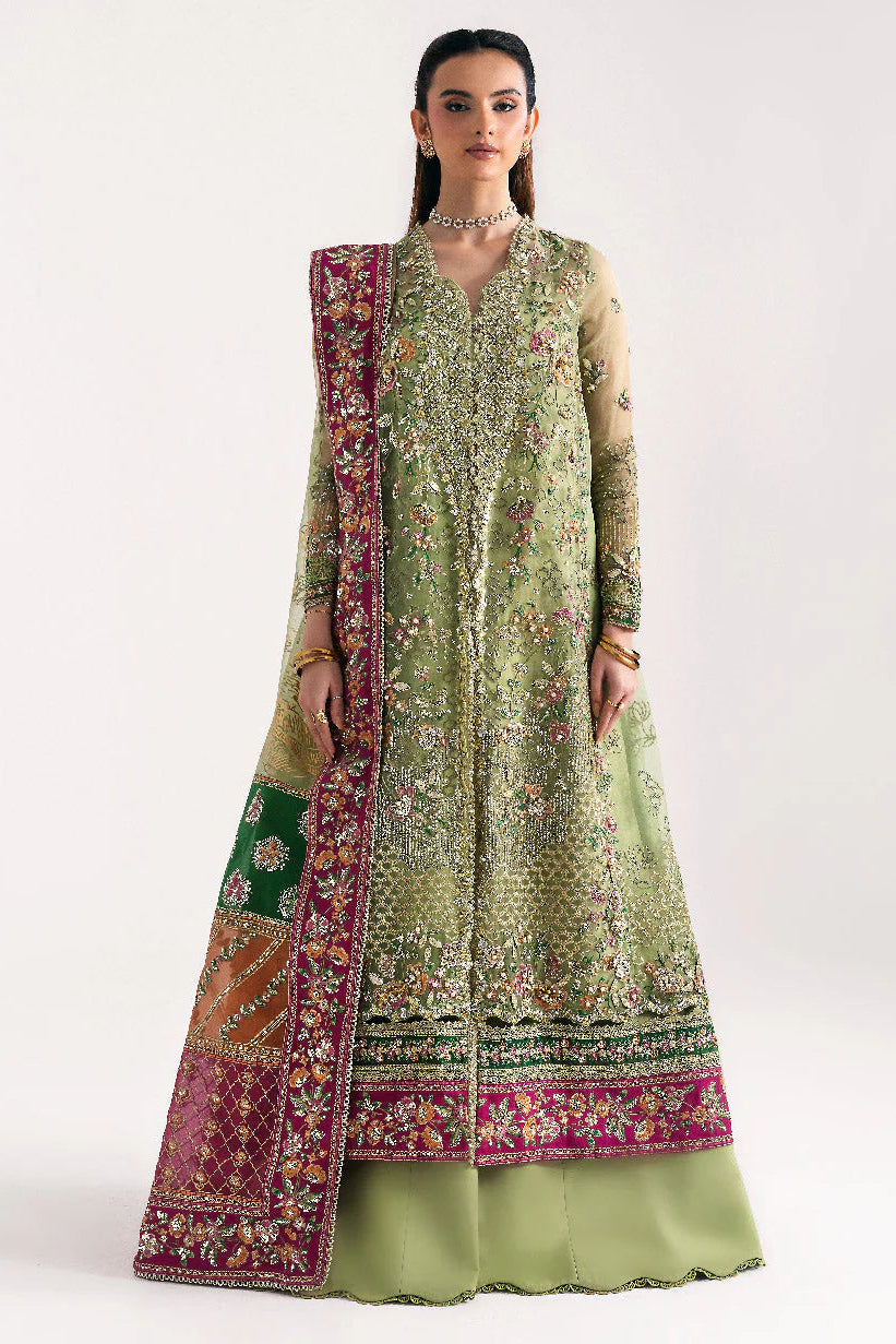 Republic Womenswear Organza Hand Embellished & Embroidered 3 Piece Dress