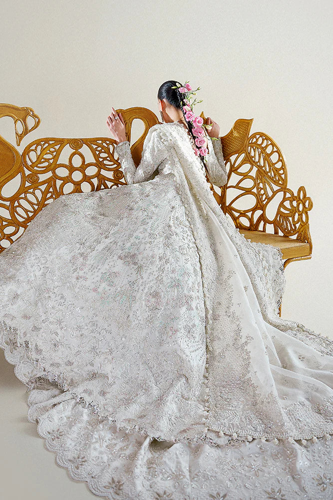 Suffuse SERIYA Inspired Organza Off White Hand Embellished & Embroidered Maxi ONLY 1 AVAILABLE