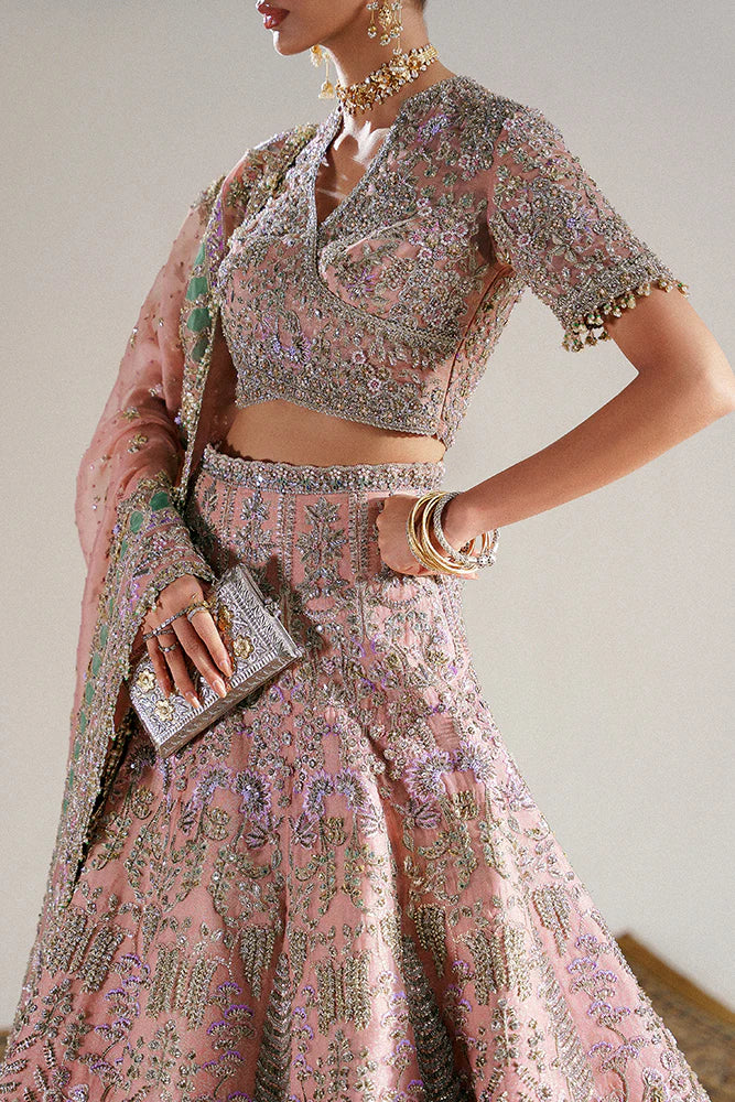 Suffuse Inspired Net Hand Embellished & Embroidered Maxi
