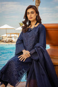 Rang Rasiya Inspired Lawn Luxury Embroidered Chikankari 3 Piece Dress- STITCHED S M L