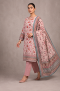 Original Unstitched Khaadi Factory Leftover Lawn Digital Print 3 Piece Dress