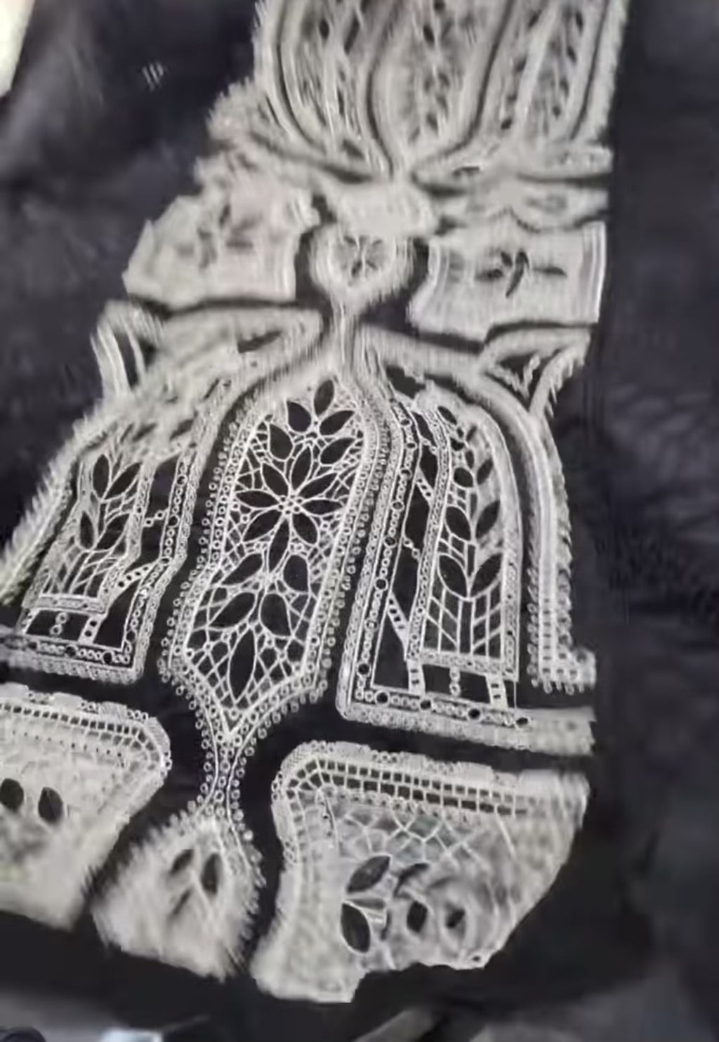 Maria B Inspired Lawn Luxury Embroidered 3 Piece Dress