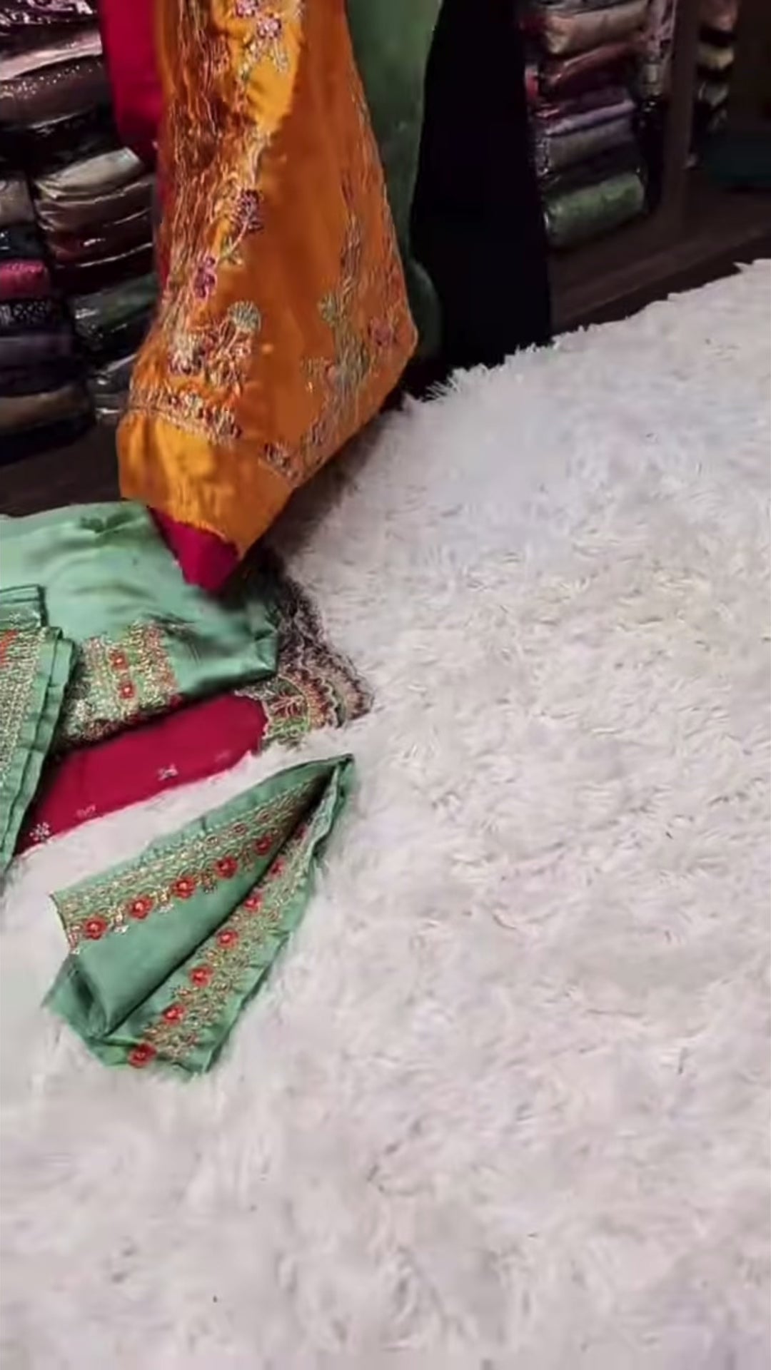 Baroque Silk Embroidered Lehenga Choli with Purse