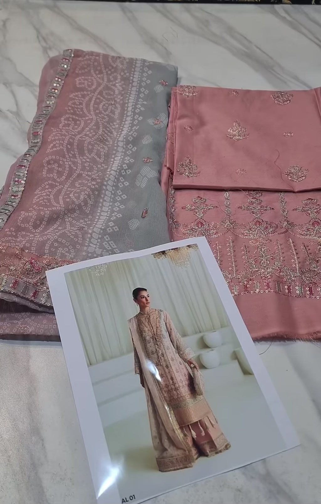 ALIZEH LAWN EMBROIDERED LUXURY 3 PIECE DRESS
