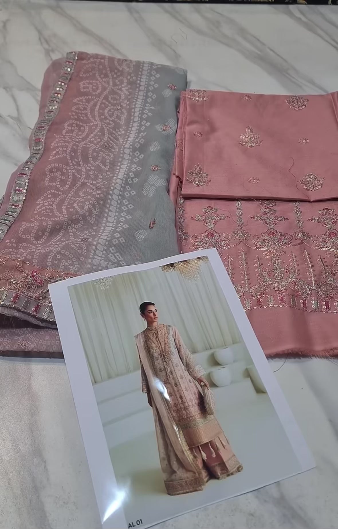ALIZEH LAWN EMBROIDERED LUXURY 3 PIECE DRESS