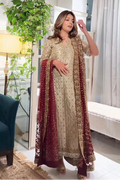 Harish Shakeel Mesuri Hand Embellished & Embroidered 3 Piece Dress