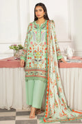 Original Factory Leftover Mausammery Lawn Digital Print 3 Piece Dress